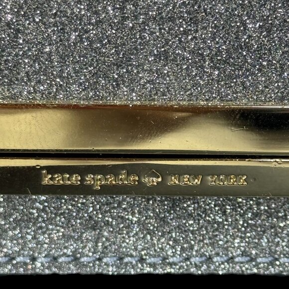 Kate Spade Storybook Lining Glitter Burgess Court Convertible Crossbody Bag - Picture 4 of 17